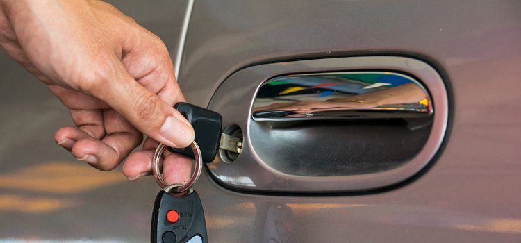 Car door lock repair in Belmont